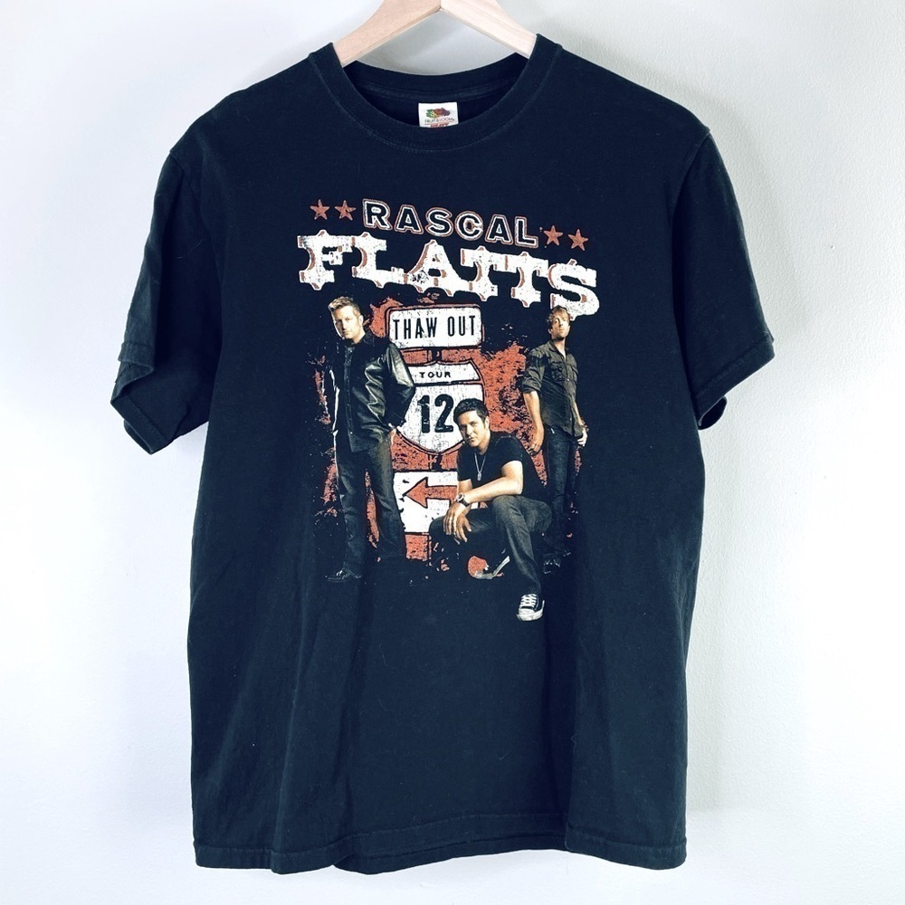 Rascal Flatts 2012 Thaw Out Tour Concert T-shirt
